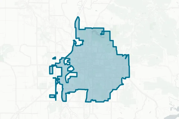 City of Bloomington — detail map