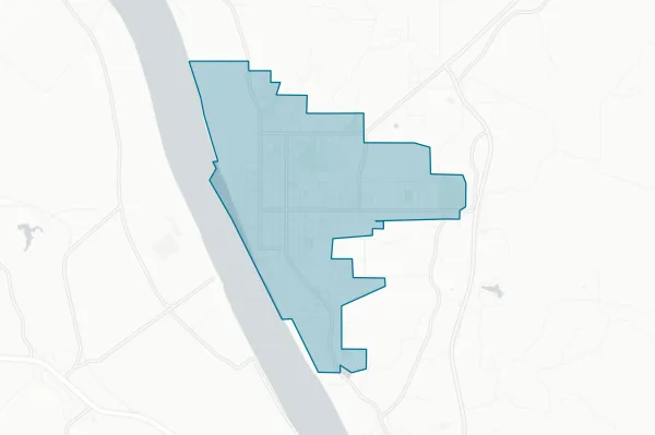 City of Tell City — detail map
