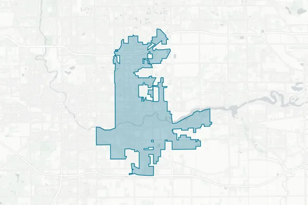 City of Mishawaka — detail map
