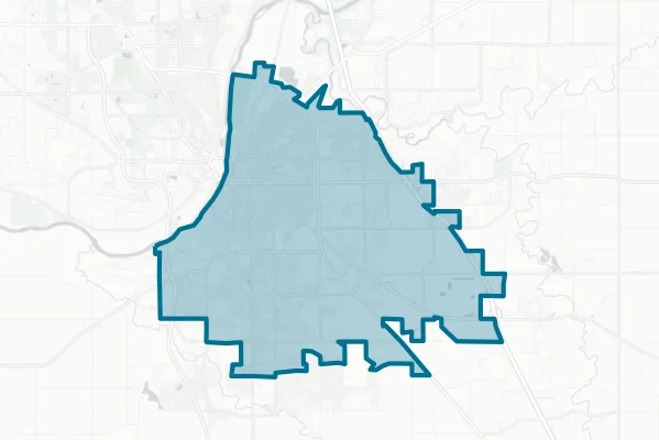 City of Lafayette — detail map