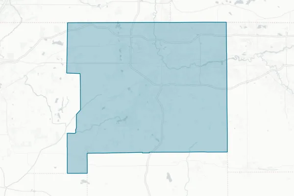 Warrick County — detail map