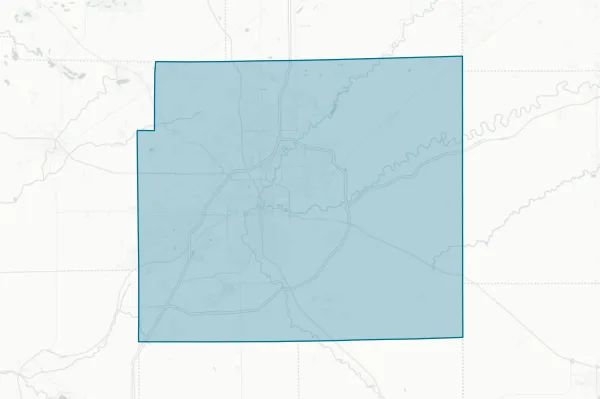 Metropolitan School District of Southwest Allen County — detail map