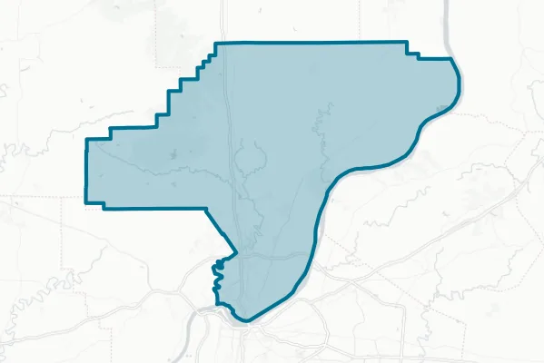 Clark County — detail map