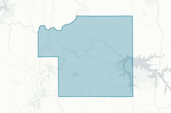 Northeast Dubois County School Corporation — detail map