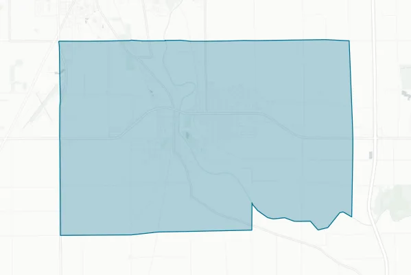 Mississinewa Community School Corporation — detail map