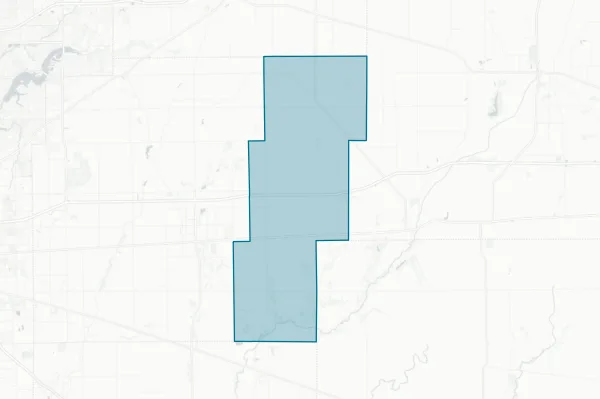 Community School Corporation of Eastern Hancock County — detail map