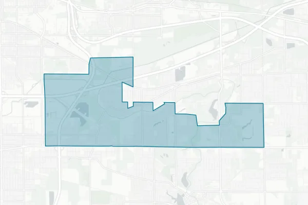 River Forest Community School Corporation — detail map