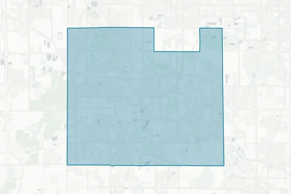 Lake Central School Corporation — detail map