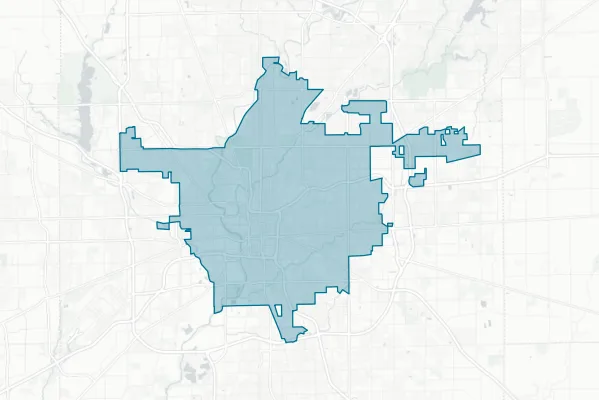 Indianapolis Public Schools — detail map
