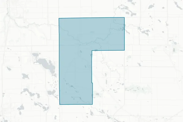 West Noble School Corporation — detail map