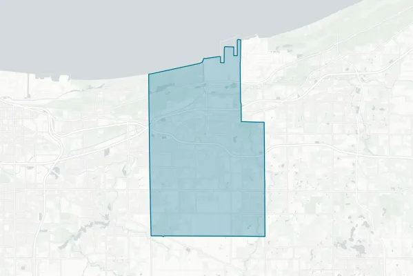 Portage Township Schools — detail map