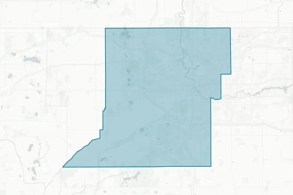 South Bend Community School Corporation — detail map