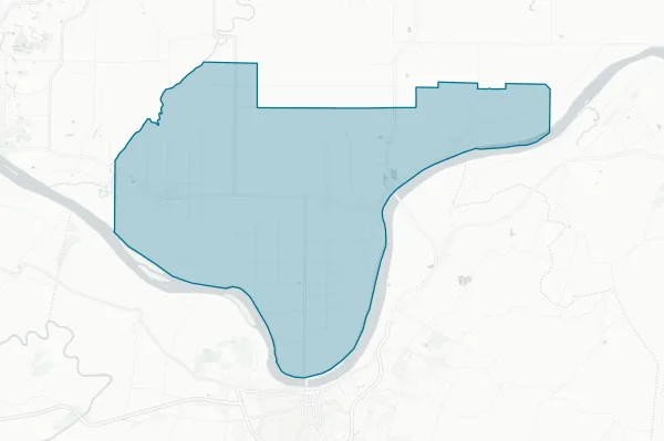 South Spencer County School Corporation — detail map