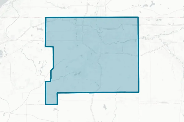 City of South Bend — detail map