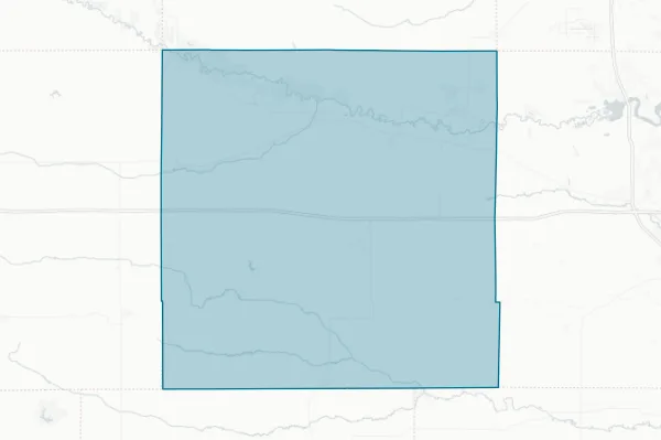 Iowa County — detail map