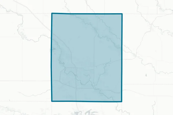 Linn County — detail map