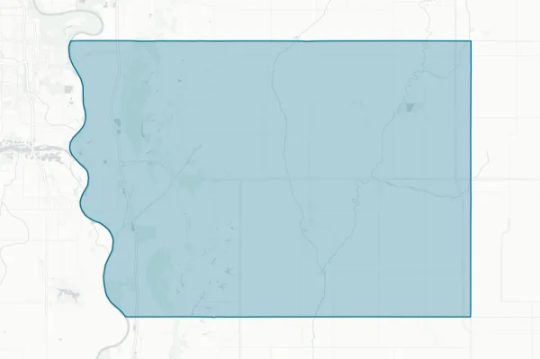 Mills County — detail map