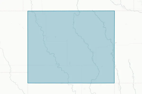 Mitchell County — detail map