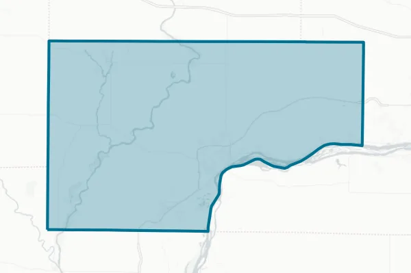 Muscatine County — detail map