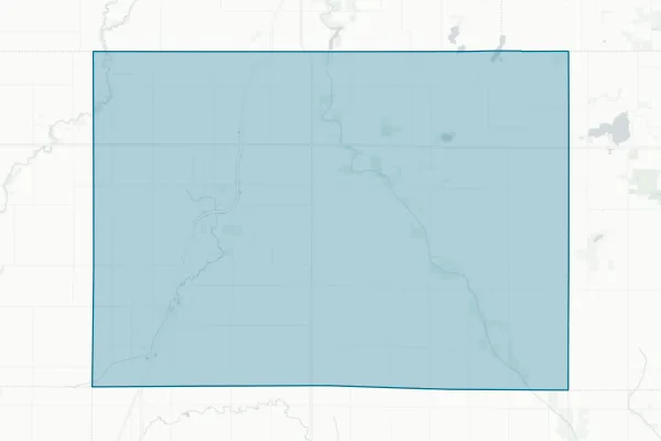 Osceola County — detail map