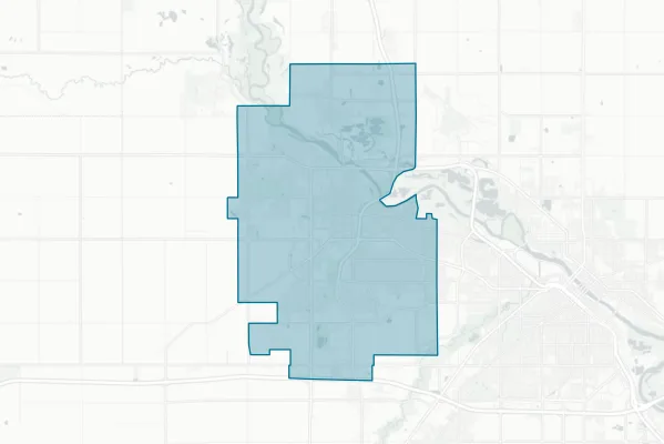 City of Cedar Falls — detail map