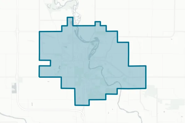 City of Waverly — detail map