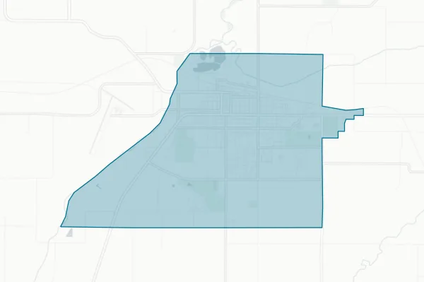 City of Atlantic — detail map