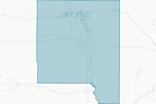 Rolling Hills Community Services Region — detail map