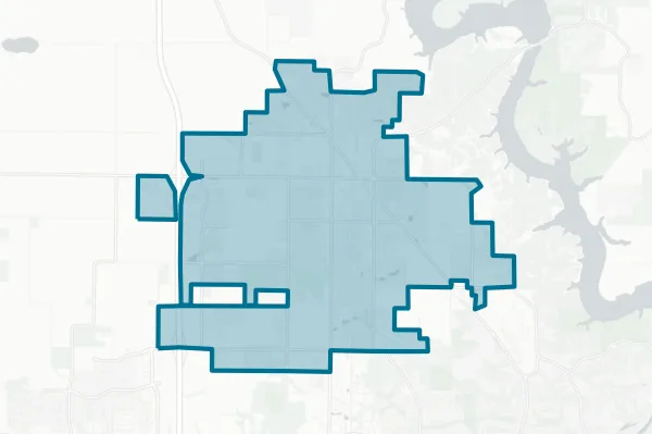 City of North Liberty — detail map