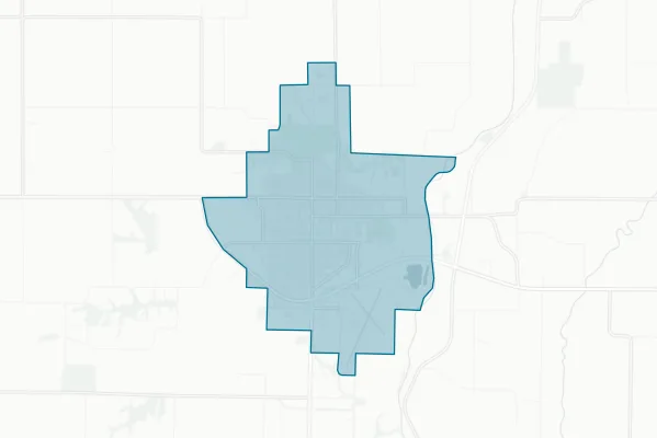 City of Clarinda — detail map