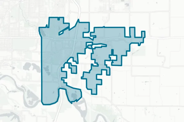 City of Pleasant Hill — detail map