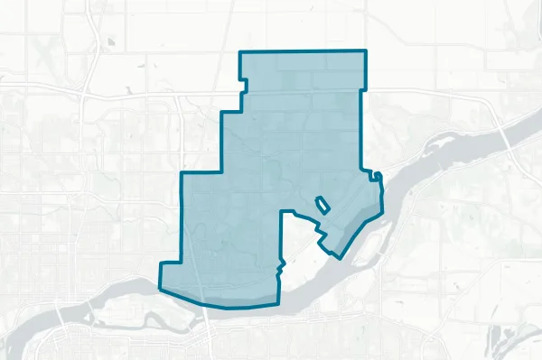 City of Bettendorf — detail map