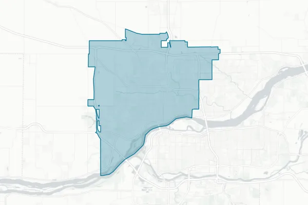 City of Davenport — detail map