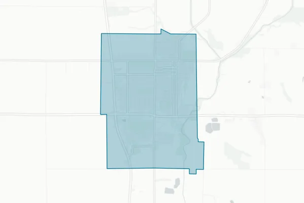 City of Harlan — detail map