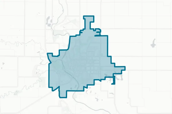 City of Fort Dodge — detail map