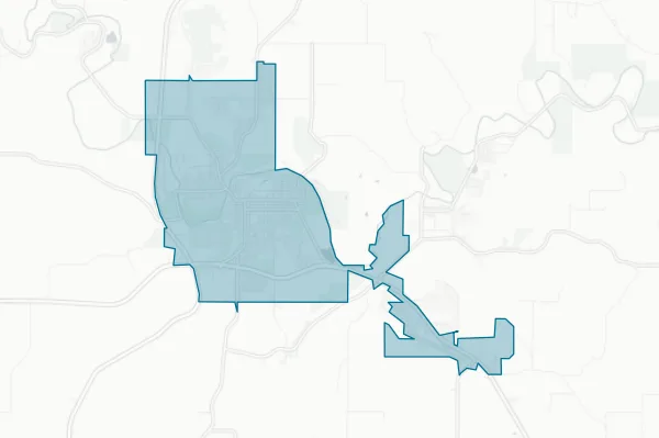 City of Decorah — detail map