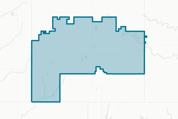 Nodaway Valley Community School District — detail map