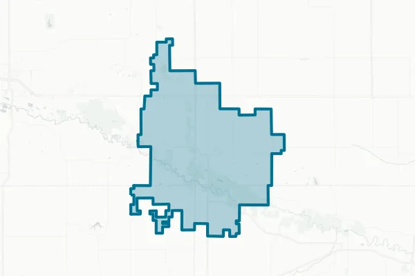 Belle Plaine Community School District — detail map