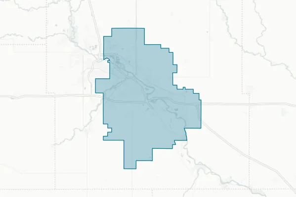 Waterloo Community School District — detail map