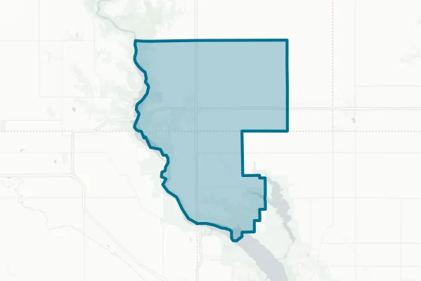 Madrid Community School District — detail map