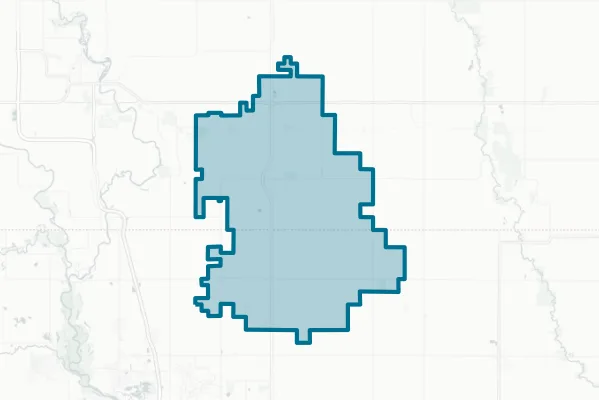 Denver Community School District — detail map