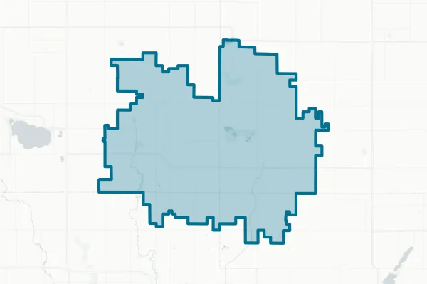 Newell-fonda Community School District — detail map