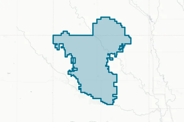 North Butler Community School District — detail map