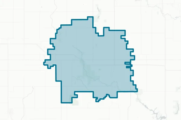 Coon Rapids-bayard Community School District — detail map