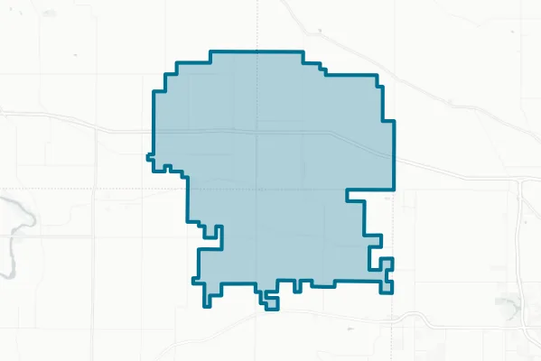 Durant Community School District — detail map