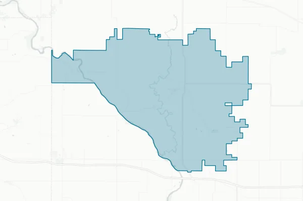 Tipton Community School District — detail map