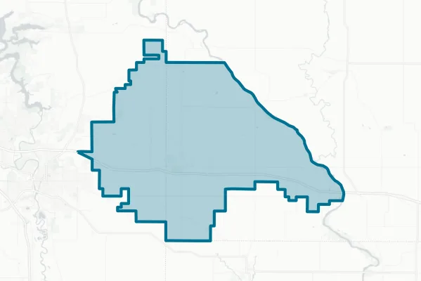 West Branch Community School District — detail map