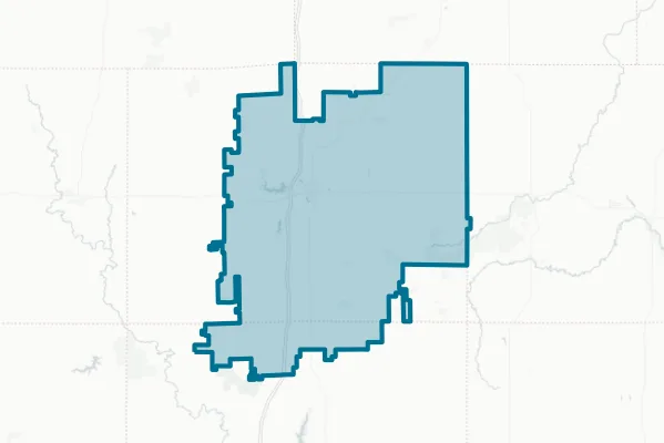 City of Monticello — detail map