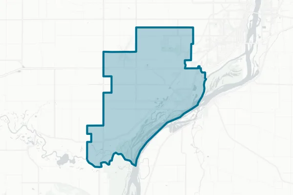 Camanche Community School District — detail map