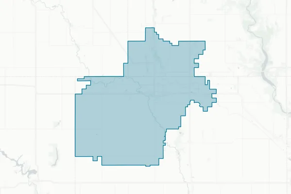 Perry Community School District — detail map